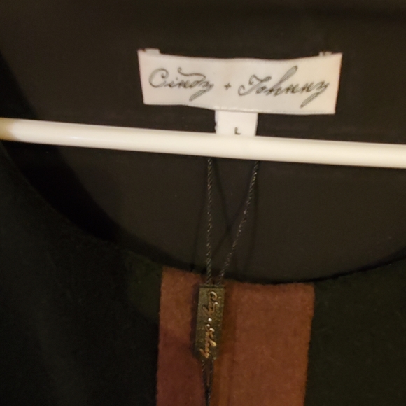 Cindy + Johnny sleeveless black dress size large - Picture 2 of 6